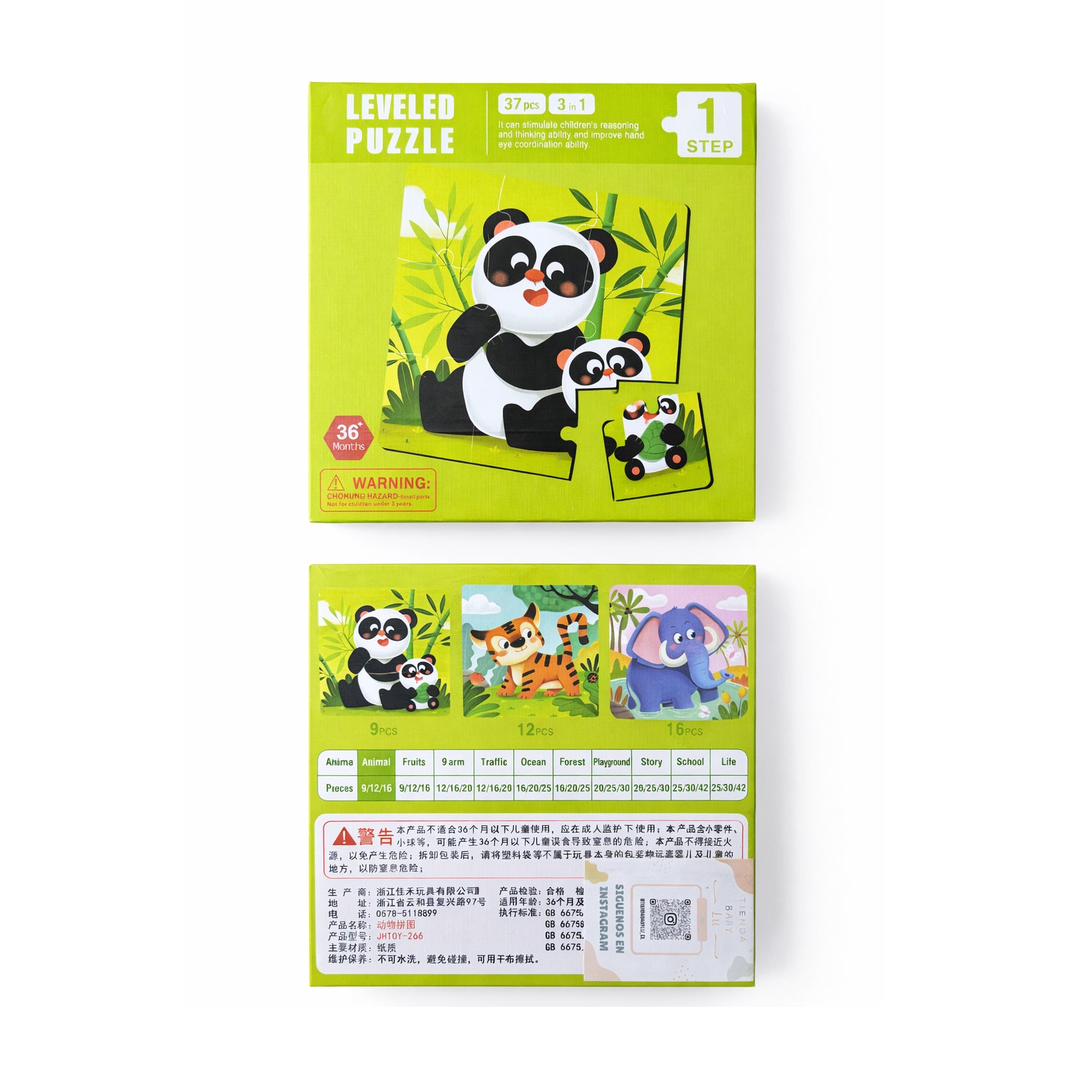 Puzzle libro plegable magnético