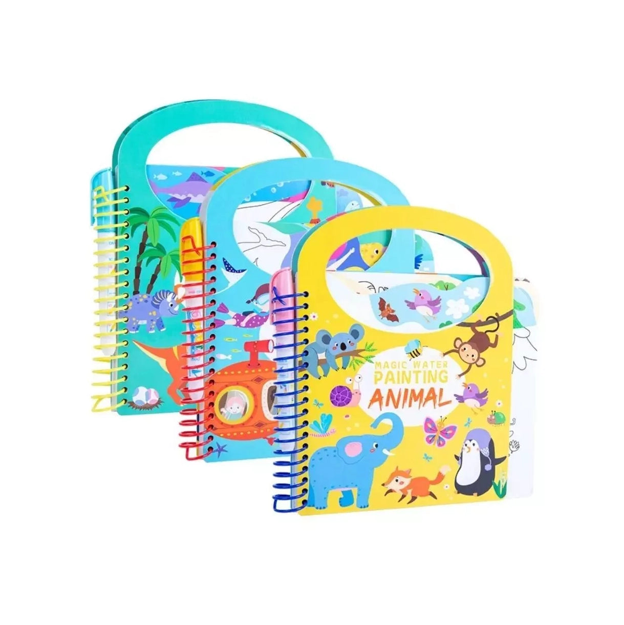Libro para pintar con agua