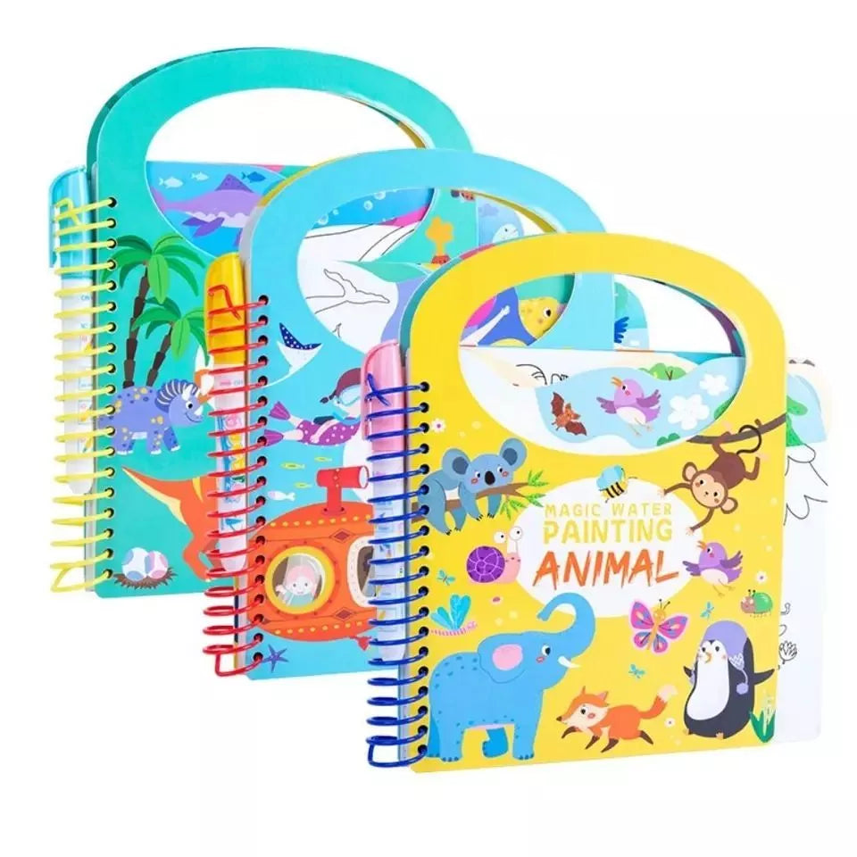 Libro para pintar con agua