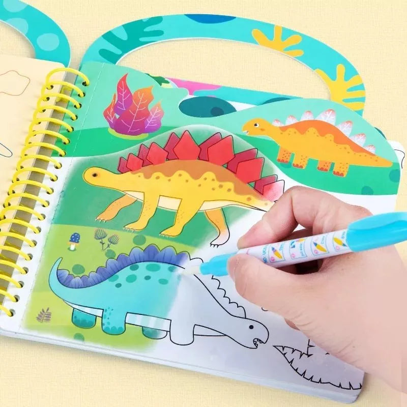 Libro para pintar con agua