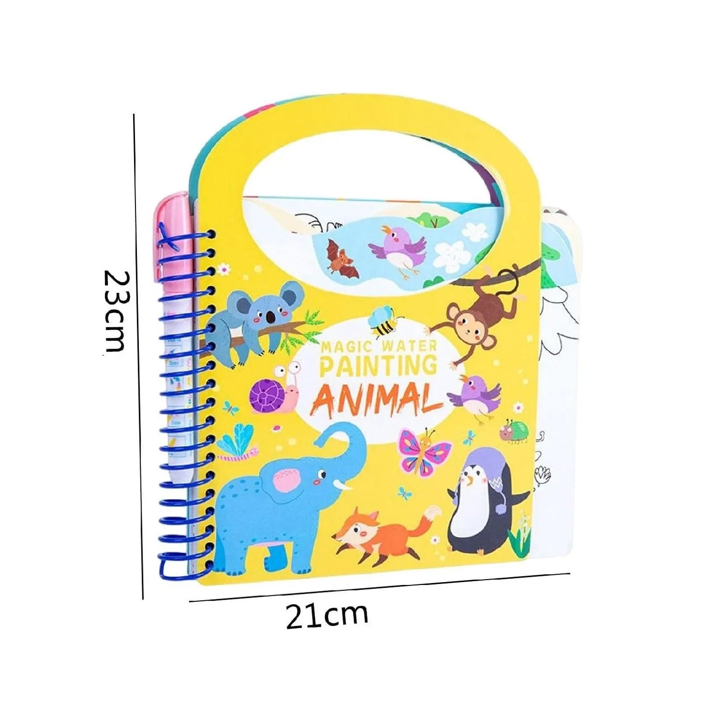Libro para pintar con agua