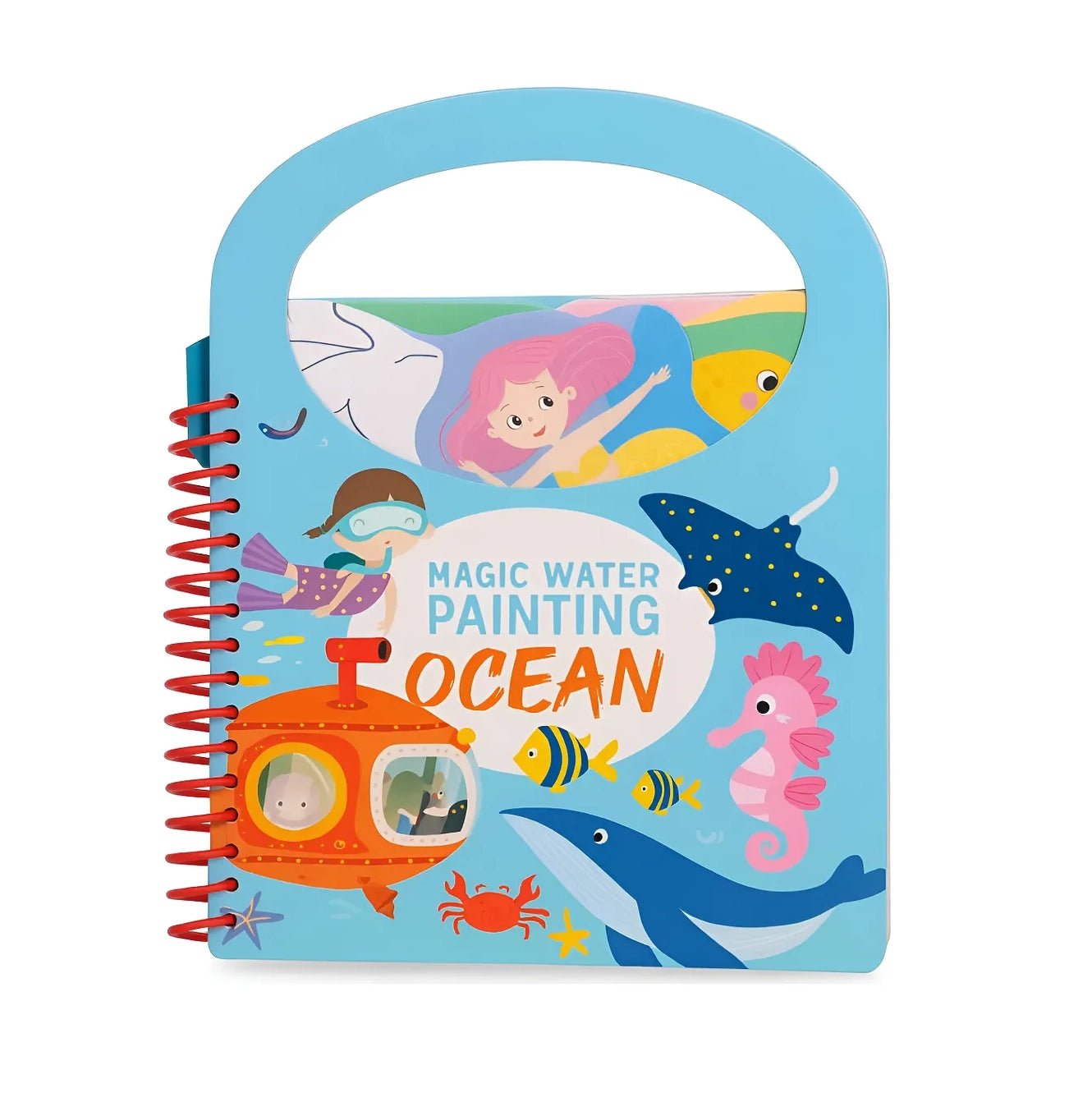 Libro para pintar con agua