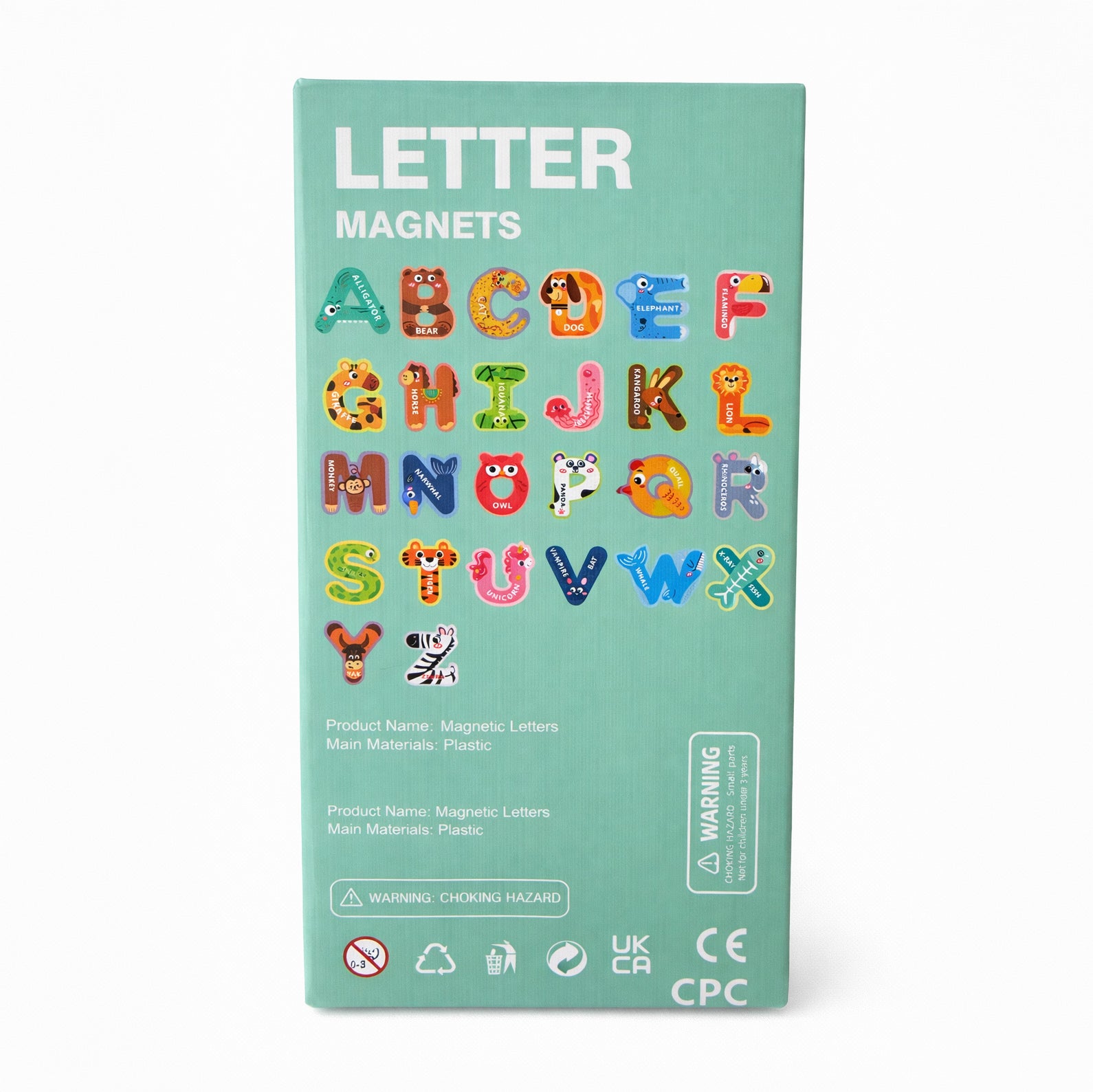 Set de letras magnéticas