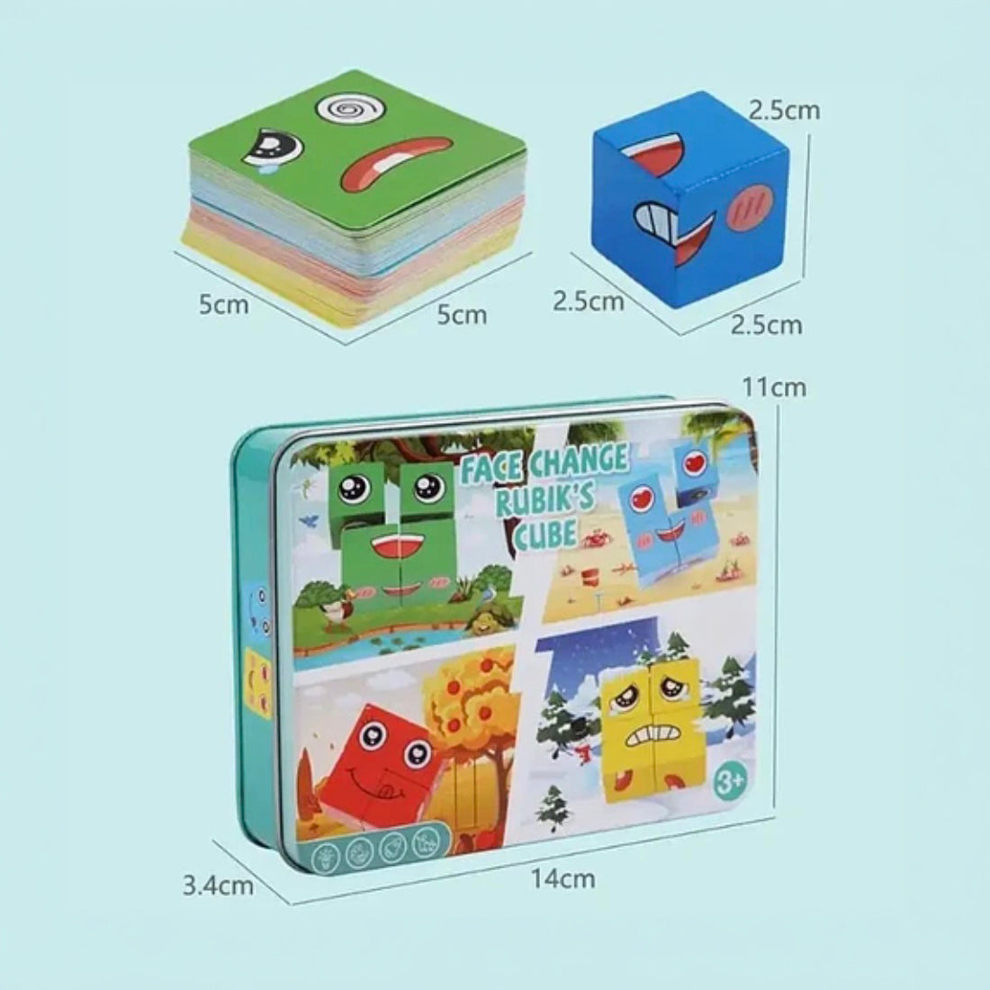Juego de emociones grande (Caja Metálica)