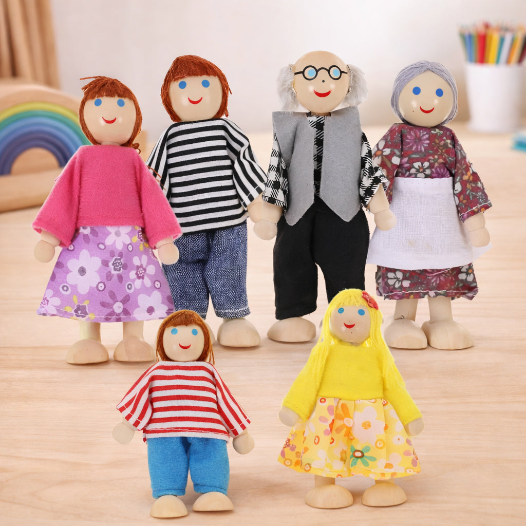 Set de muñecos "La Familia"
