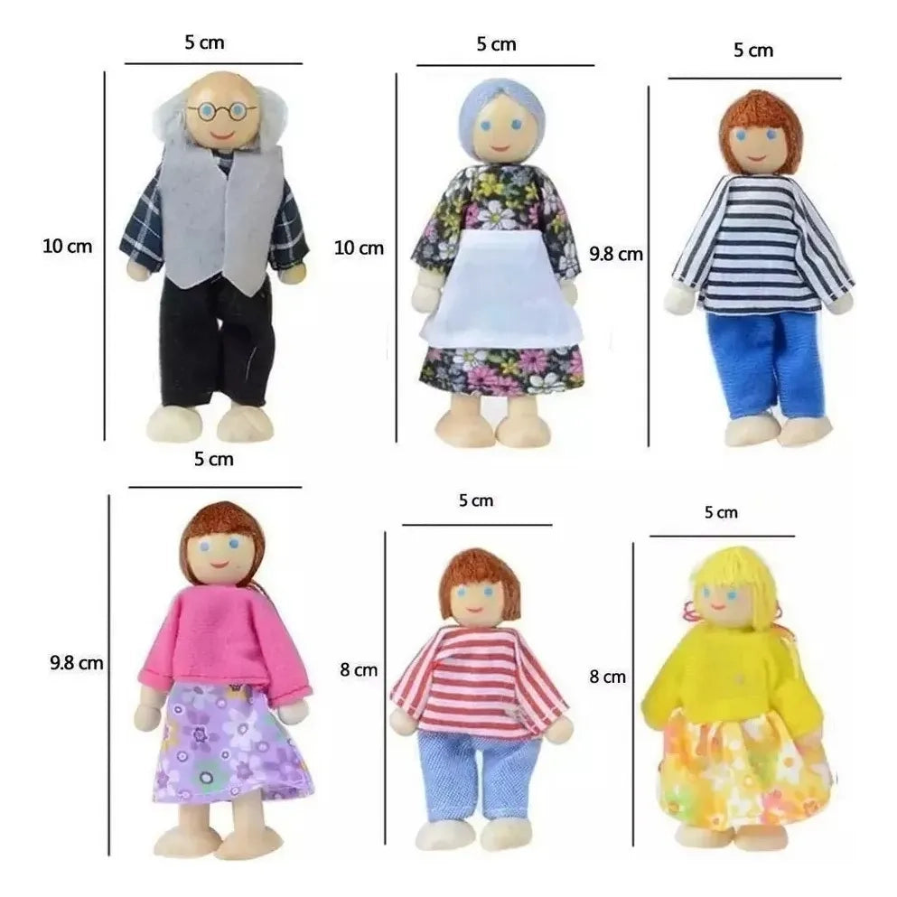 Set de muñecos "La Familia"