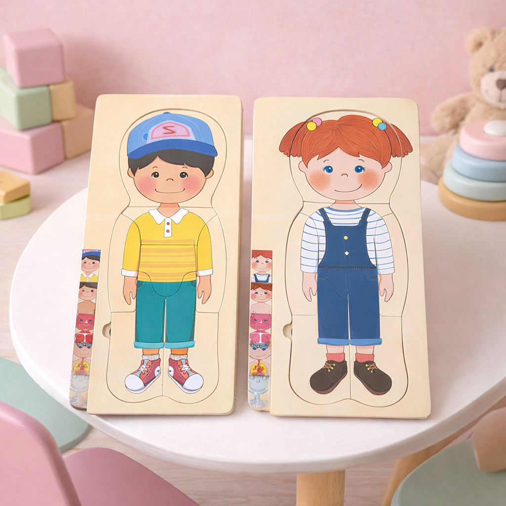 Puzzle Cuerpo Humano 5 Capas