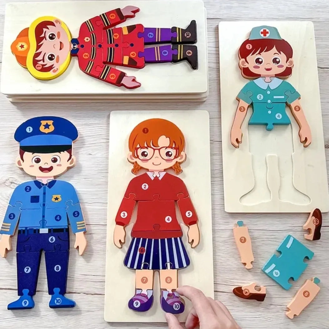 Puzzle Profesiones y Oficios