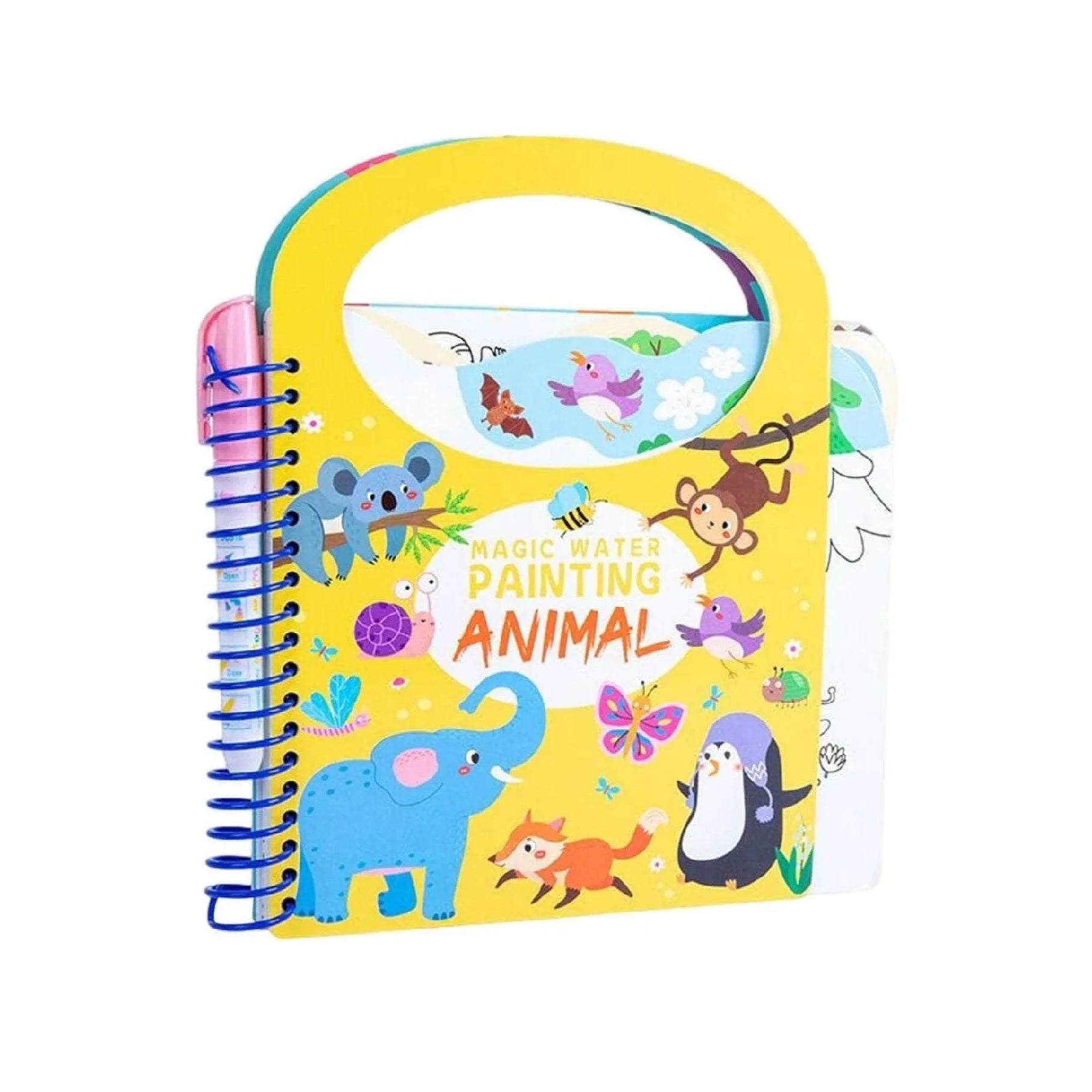 Libro para pintar con agua