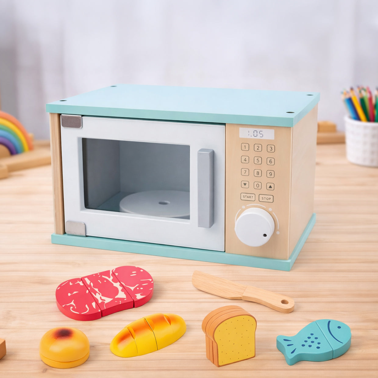 Set Horno Microondas