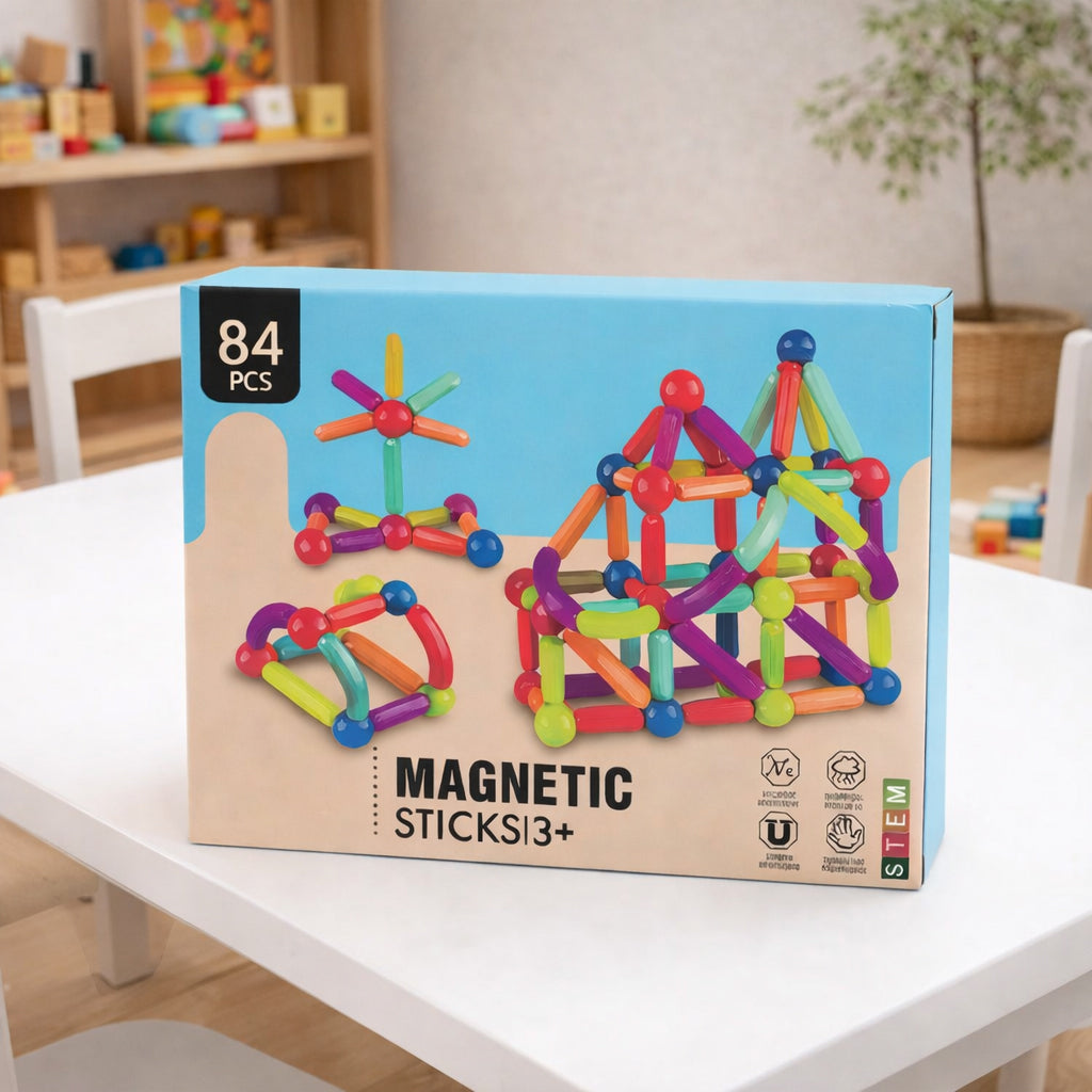 Set Magnetic Stick 84 piezas