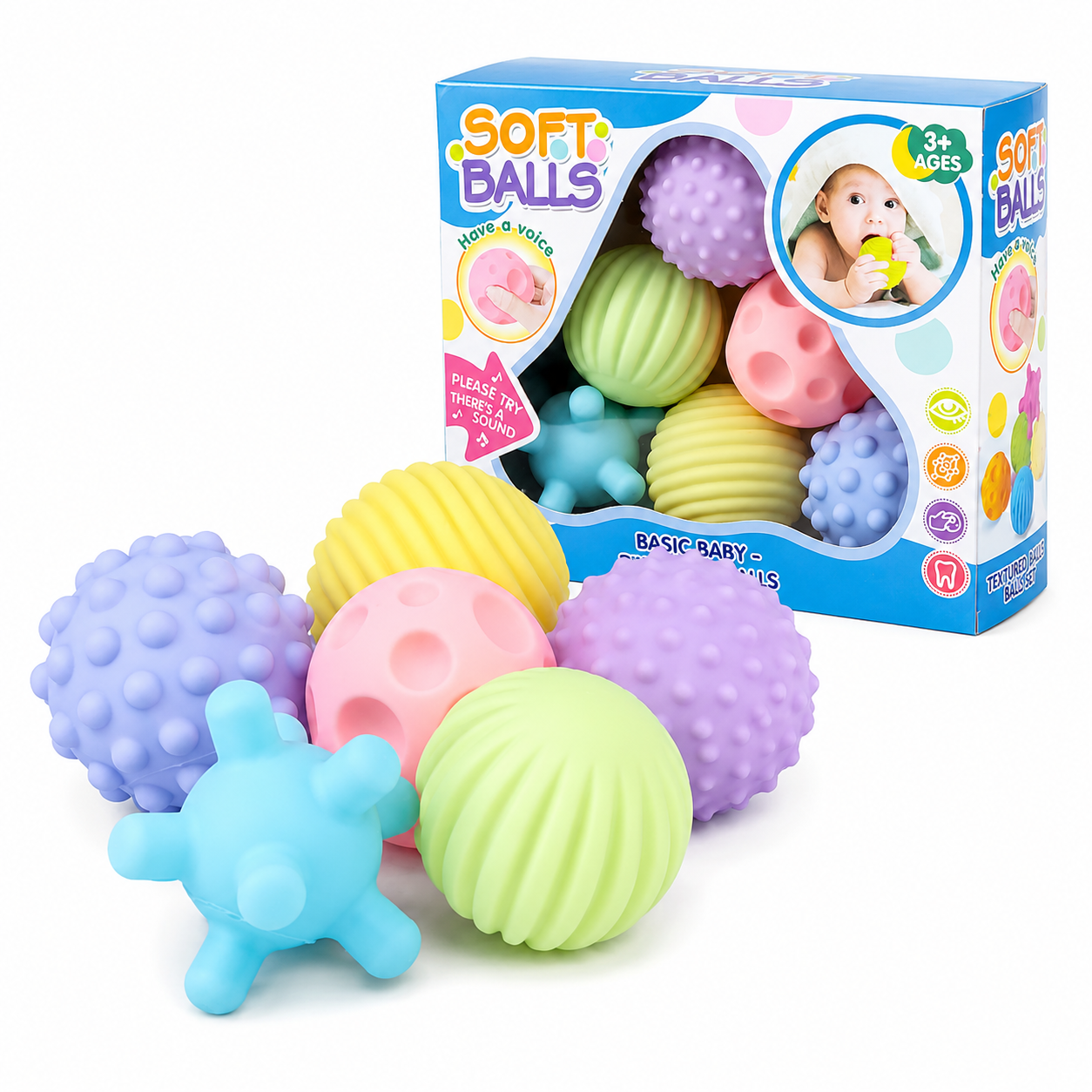 Set Pelotas Sensoriales