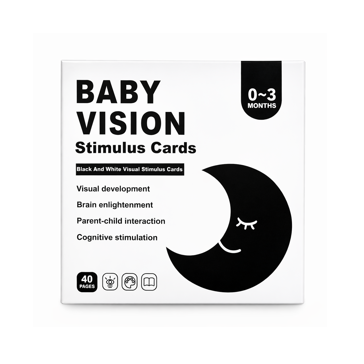 Tarjetas de Estimulación Visual 0 a 3 meses