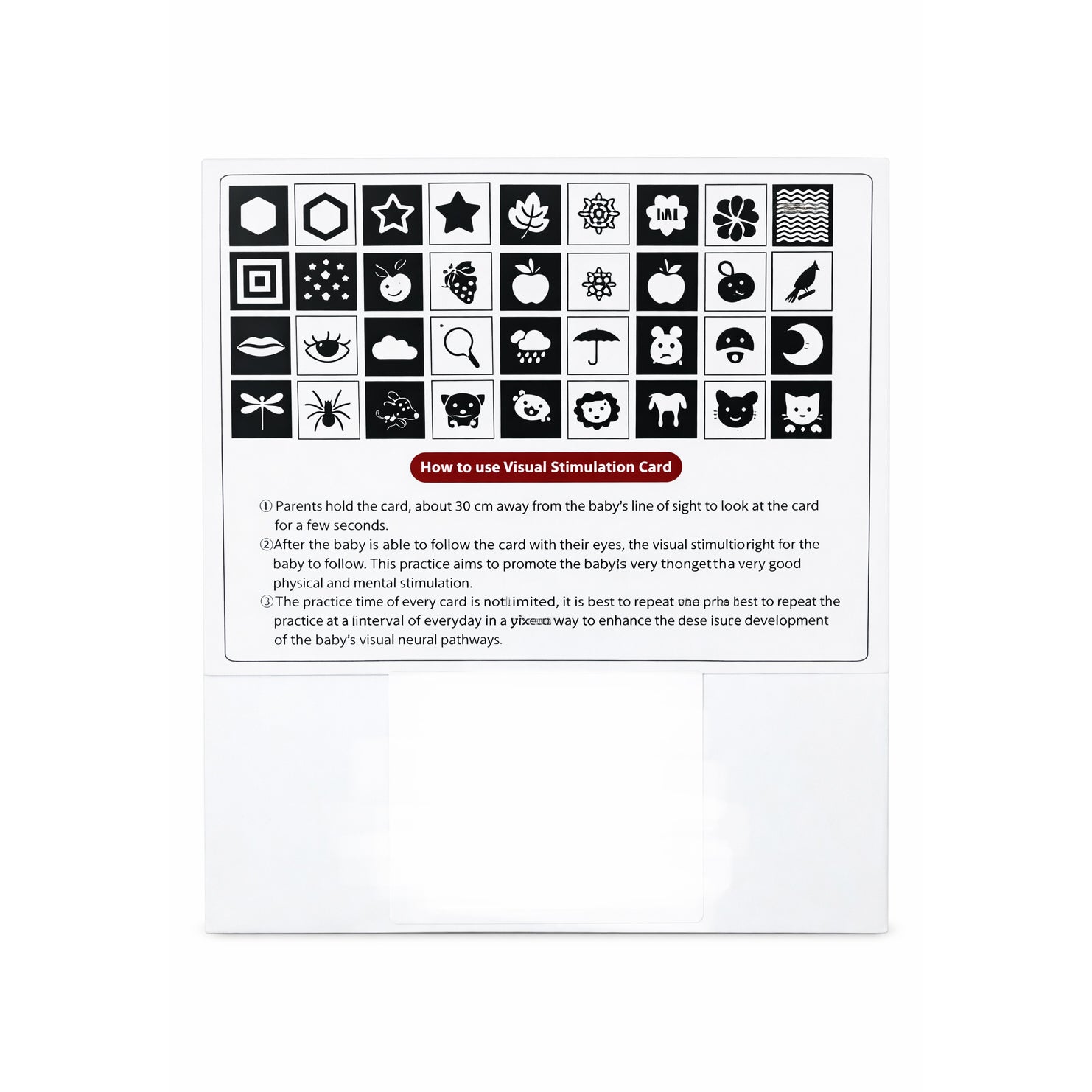 Tarjetas de Estimulación Visual 0 a 3 meses