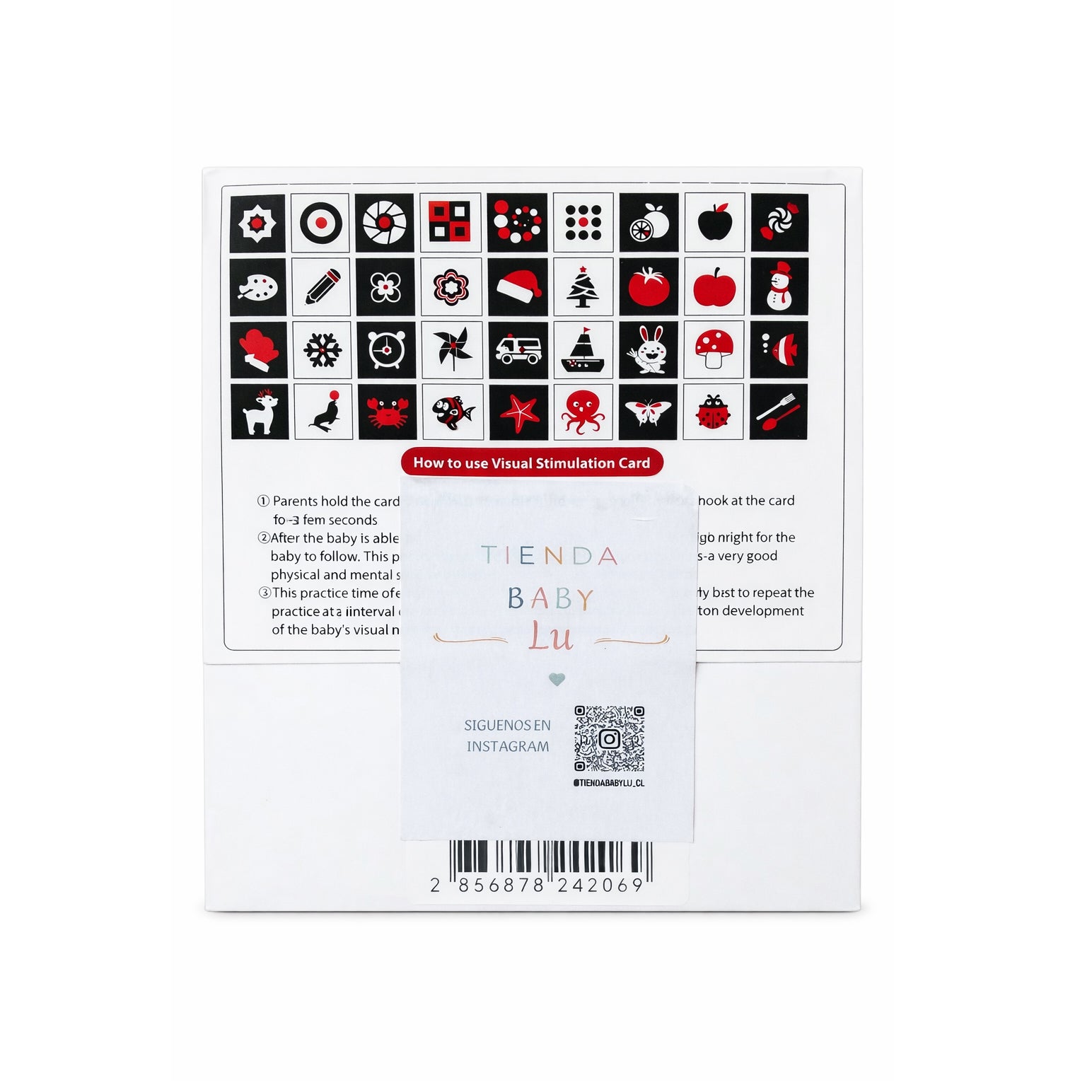 Set Tarjetas de Estimulacion Visual de 0 a 6 meses