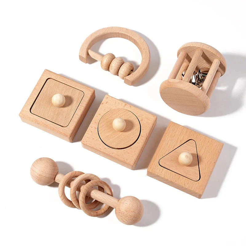 Set de cascabeles y encaje