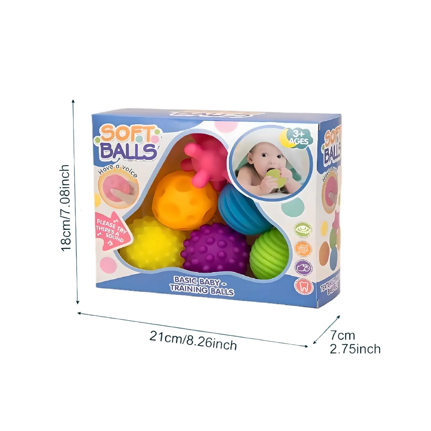 Set Pelotas Sensoriales