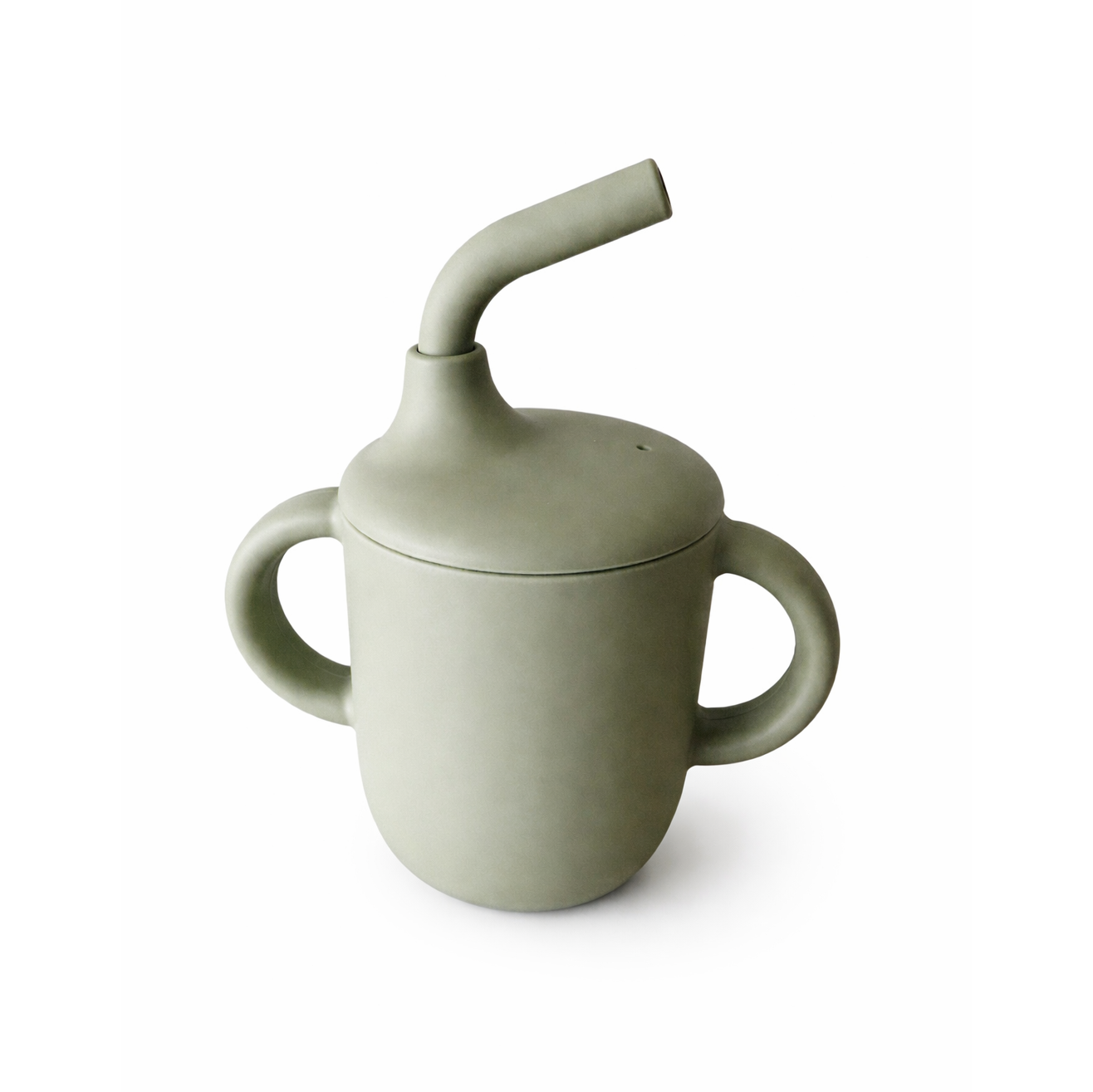 Vaso de Silicona con Bombilla