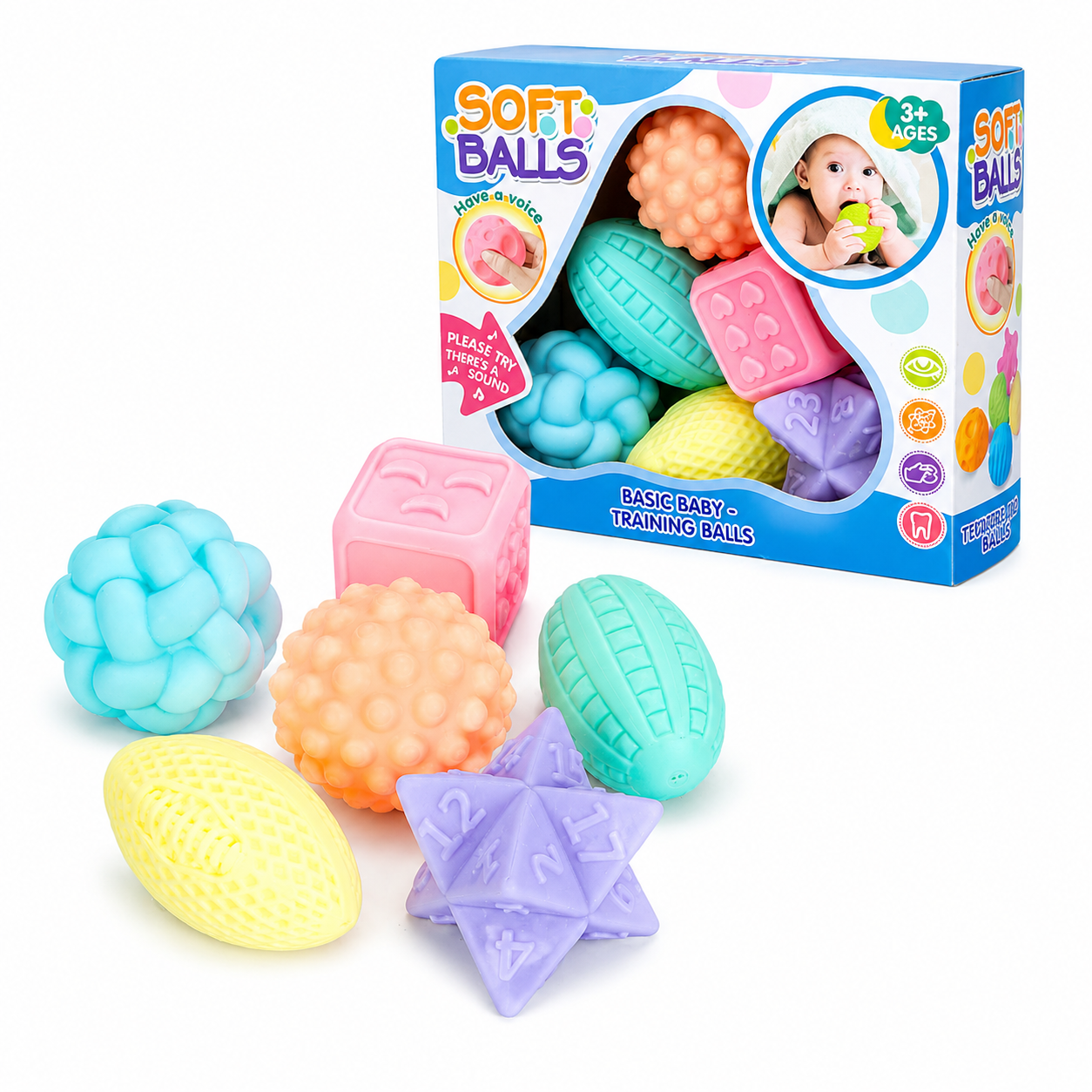 Set Pelotas Sensoriales