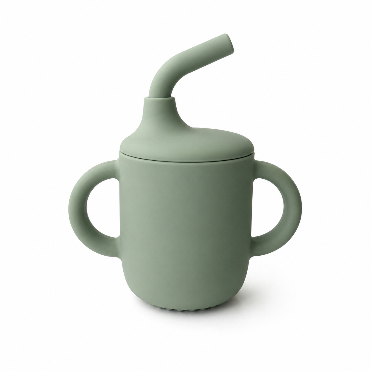 Vaso de Silicona con Bombilla