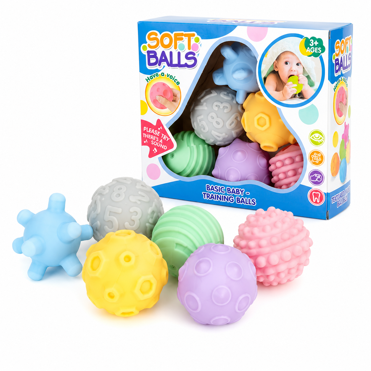 Set Pelotas Sensoriales