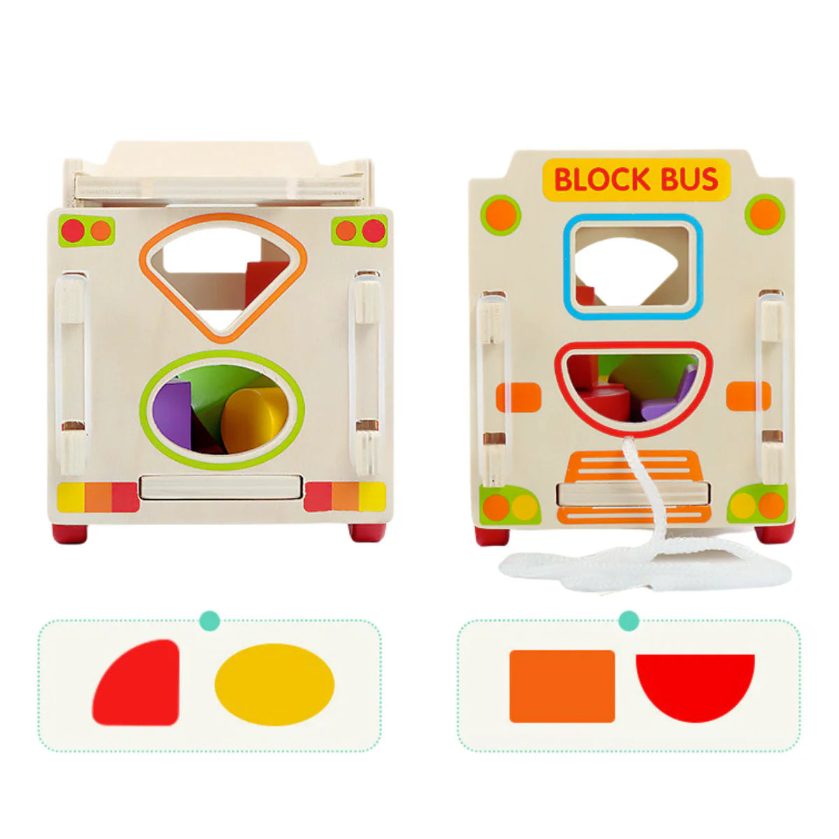 Bus armable con encaje
