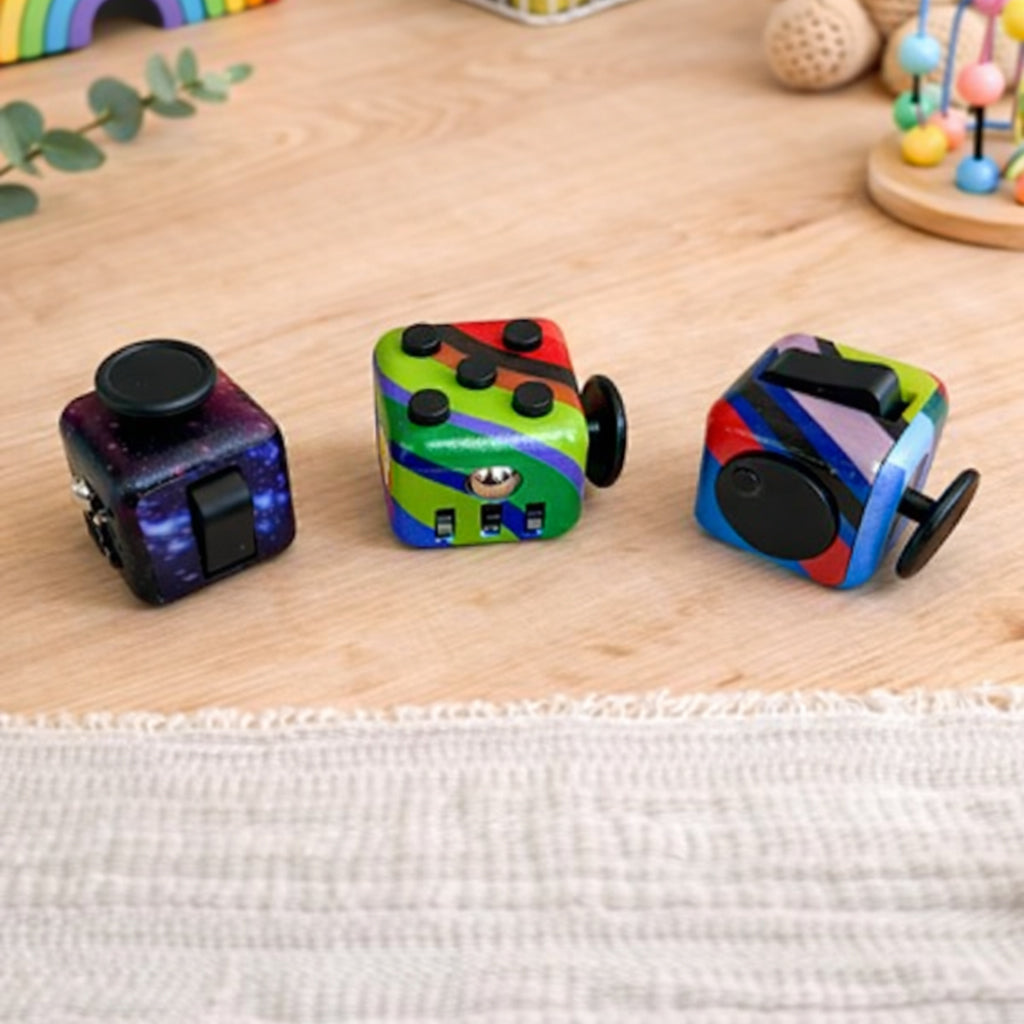 Cubo Sensorial Antiestrés